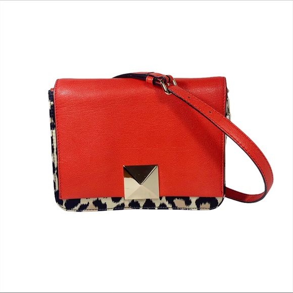 KATE SPADE leopard print small crossbody bag NWOT